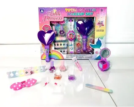 GLITTER MAKEUP SET 2104V სათამაშო კოსმეტიკის ნაკრები, 4 image