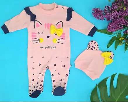 Little Kitten Romper საბავშვო რომპერი