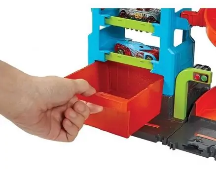 Hot Wheels City Color Sifters Mega Tower Car Wash საბავშვო სათამაშო ტრასა, 6 image