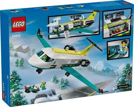 Lego City 60465 Emergency Air Ambulance Airplane, 11 image