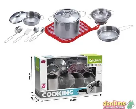 Metal Kitchen Cooking Accessories -  სათამაშო სამზარეულოს აქსესუარები, 2 image