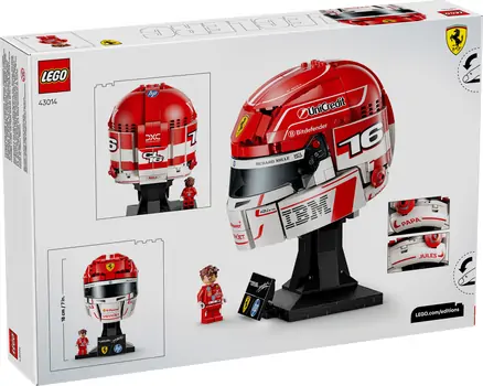 lego Editions 43014 Scuderia Ferrari HP Charles Leclerc Helmet, 13 image