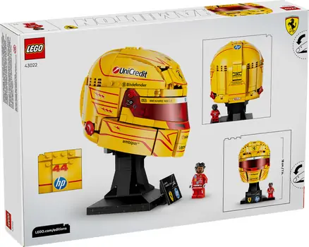 Lego Editions 43022 Scuderia Ferrari HP Lewis Hamilton Helmet, 12 image