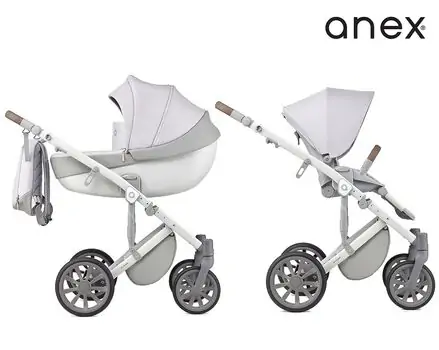 Anex M/type 2x1 Arctic საბავშვო ეტლის კომპლექტი