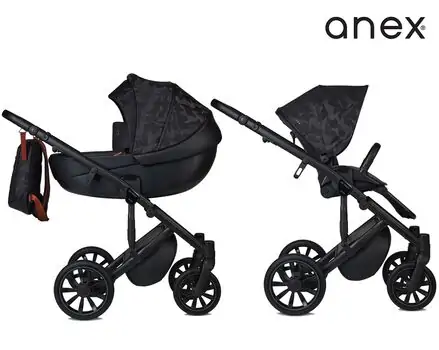 Anex M/type 2x1 HIDE LIMITED EDITION საბავშვო ეტლის კომპლექტი