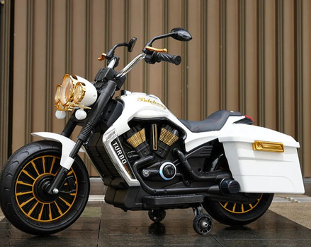 Moto For Kids White საბავშვო ელექტრო მოტოციკლი
