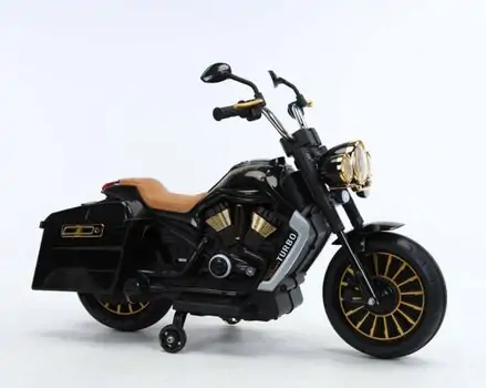 Moto For Kids Black საბავშვო ელექტრო მოტოციკლი
