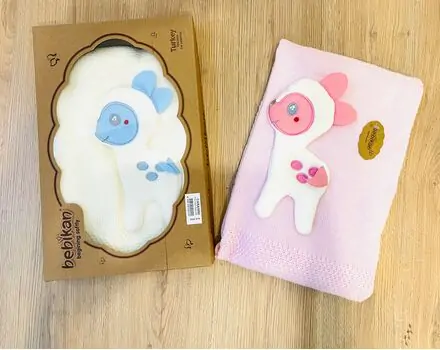 BLANKET LITTLE LAMB CARAMINI 2002 ჩვილის პლედი