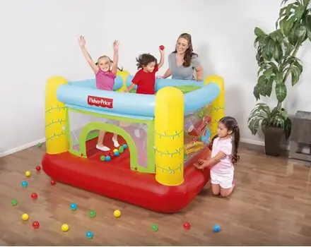 Bestway 93542 Fisher-Price Bouncesational Bouncer გასაბერი ბატუტი, 2 image
