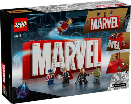 LEGO Super Heroes 76313 MARVEL Logo & Minifigures, 2 image