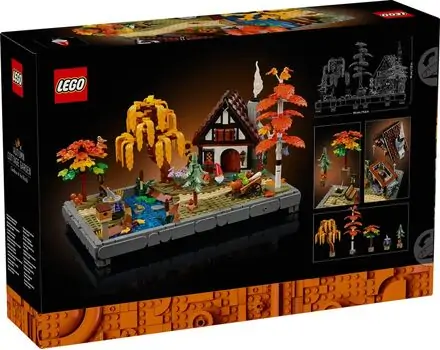 Lego Icons 11372 Autumn Cottage Garden, 16 image