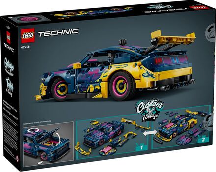 Lego Technic 42236 Custom Garage Ford Mustang GT Car, 8 image