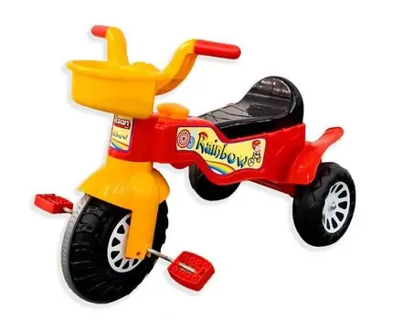 Pilsan-ის ველოსიპედი 07 116 RAINBOW TRICYCLE RED