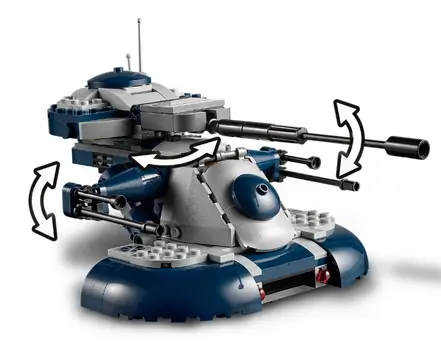 LEGO Star Wars 75283  Armored Assault Tank, 6 image