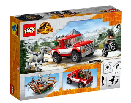 LEGO Jurassic world 76946 Blue & Beta Velociraptor Capture, 9 image