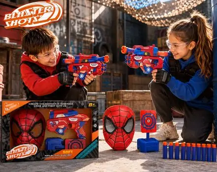 Spiderman Play Set - სათამაშო სპაიდერმენის ნაკრები