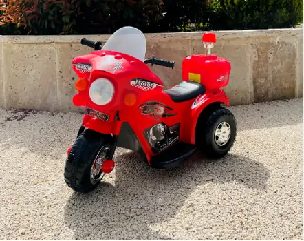 Kids Moto Red - საბავშვო ელექტრო მოტოციკლი
