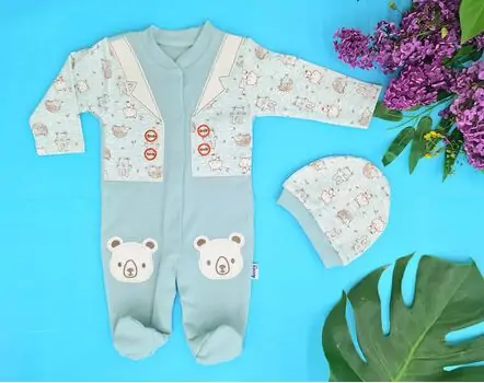 Lovely Bear Romper საბავშვო რომპერი
