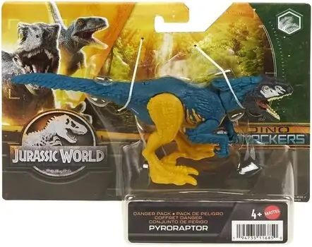 JURASSIC WORLD DINO TRACKERS DANGER ACTION FIGURE HLN51 სათამაშო დინოზავრი, 4 image