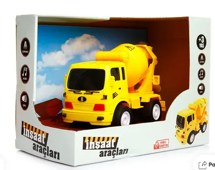 Construction Cars Of The City- Mixer Truck სათამაშო მანქანა, 5 image