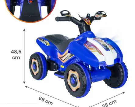 UJ Toys Ranger Blue - საბავშვო კვადროციკლი