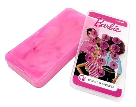 Cra-Z-Art Barbie Cell Phone Slime სათამაშო ტყლარწის ნაკრები, 6 image