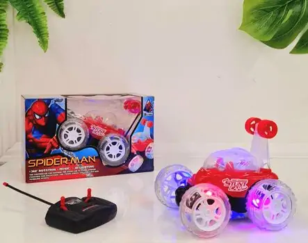 Spider-Man R/C Car - საბავშვო სათამაშო მანქანა დისტანციური მართვით