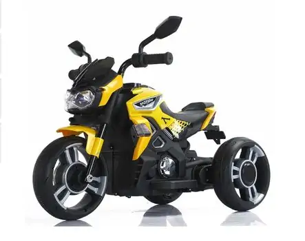 Modern Motorcycle Yellow - ელექტრო მოტოციკლი