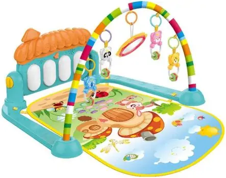 Babycim Mushroom Play Mat With Piano განსავითარებელი ხალიჩა