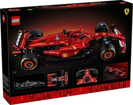 Lego Technic 42207 Ferrari SF-24 F1 Car, 9 image