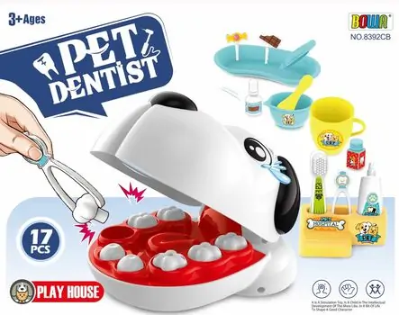Dog Dentist Playing Set for Kids - საბავშვო ვეტერინარული ნაკრები, 4 image