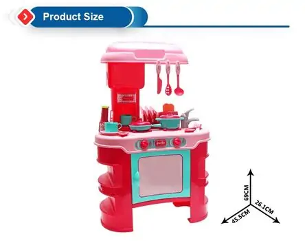 Music kitchen utensils ფუნქციური საბავშვო სამზარეულო, 17 image