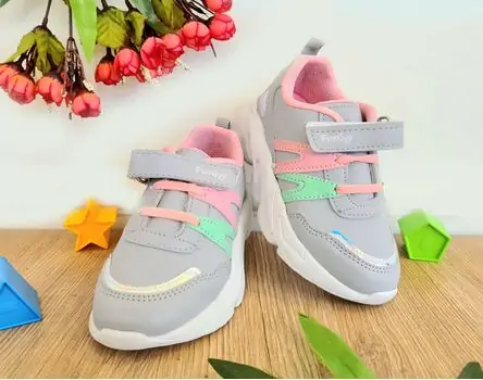 Funny Baby საბავშვო ფეხსაცმელი 8079 Grey/Pink