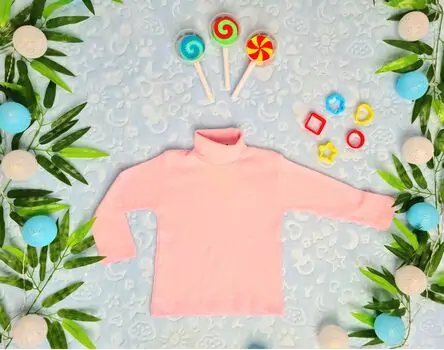 Kids Sweatshirt 115 გრძელ მკლავიანი მაისური Pink