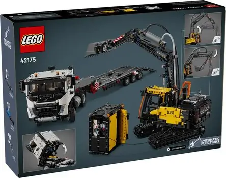 Lego Technic 42175 Volvo FMX Truck & EC230 Electric Excavator, 8 image