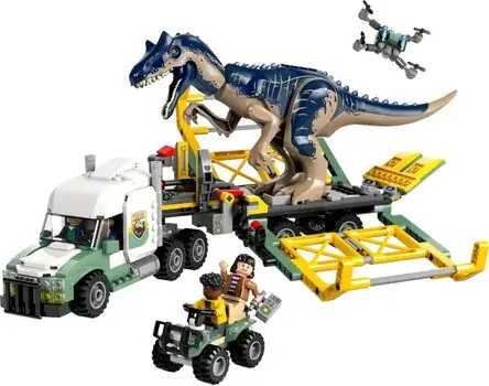 Lego Jurassic World 76966 Dinosaur Missions: Allosaurus Transport Truck, 2 image