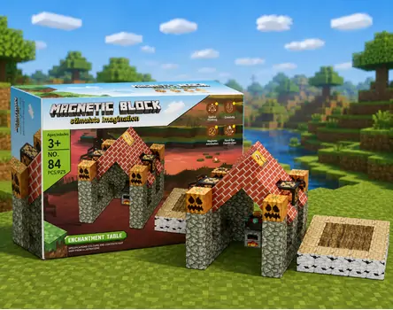 Minecraft Magnetic Blocks - მაგნიტური კუბიკები