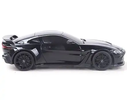 Remote Control Black Aston Martin V12 Car - სათამაშო დისტანციურად მართვადი ასტონ მარტინის შავი მანქანა, 11 image