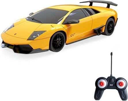 Orange Lamborghini Murciélago LP 670-4 SV -  დისტანციურად მართვადი ლამბორგინის სათამაშო მანქანა, 8 image