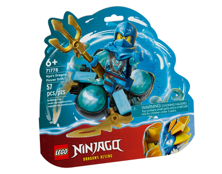 Lego Ninja 71778 Nya's Dragon Power Spinjitzu Drift, 2 image