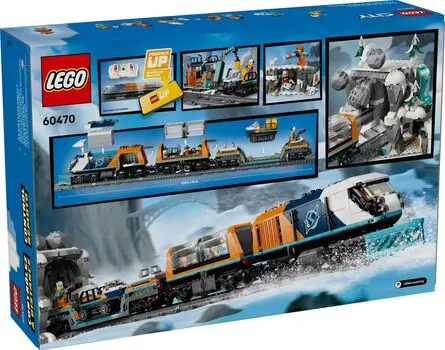 Lego City 60470 Explorers' Arctic Polar Express Train, 12 image
