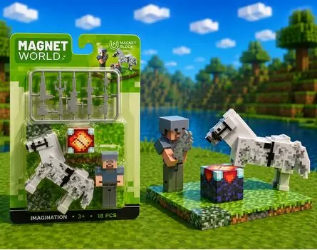 Small Magnetic Blocks - მაგნიტური კუბიკები