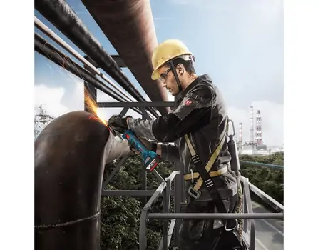 კუთხსახეხი BOSCH GWS 180-LI Professional, 2 image