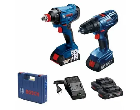 შურუპმომჭერი BOSCH GDX 180 LI+GSR 180