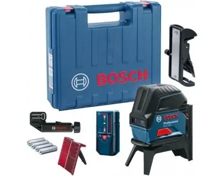 ლაზერული საზომი ხელსაწყო BOSCH GCL2-50+LR6
