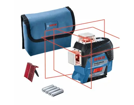 ლაზერული ნიველირი BOSCH GLL 3-80 C  L-Boxx  BM 1