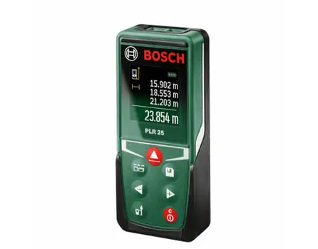 ლაზერული საზომი BOSCH PLR 25 - Carton EEU