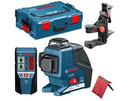 ლაზერული ნიველირი BOSCH GLL 3-80 C  BT 150 (carton kit)