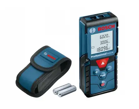 ლაზერული მანძილის საზომი BOSCH GLM 40 Professional Laser Measure