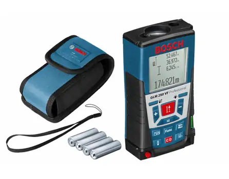 ლაზერული საზომი BOSCH GLM 250 VF  BS 150